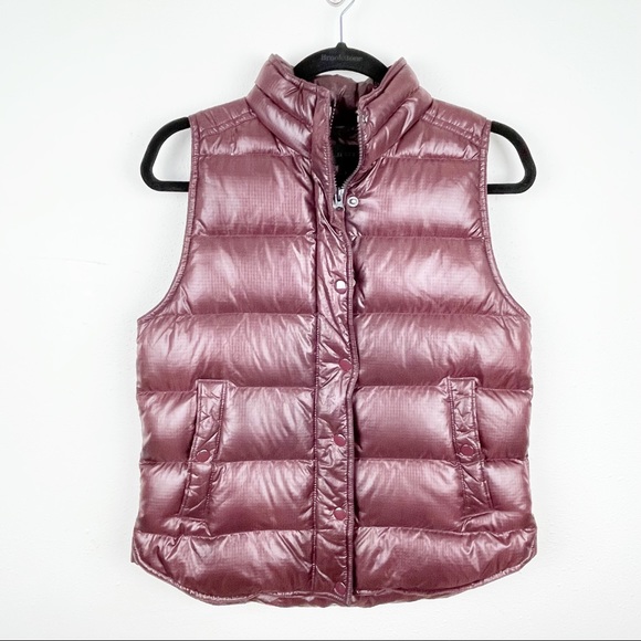 J. Crew Shiny Puffer Down Jacket